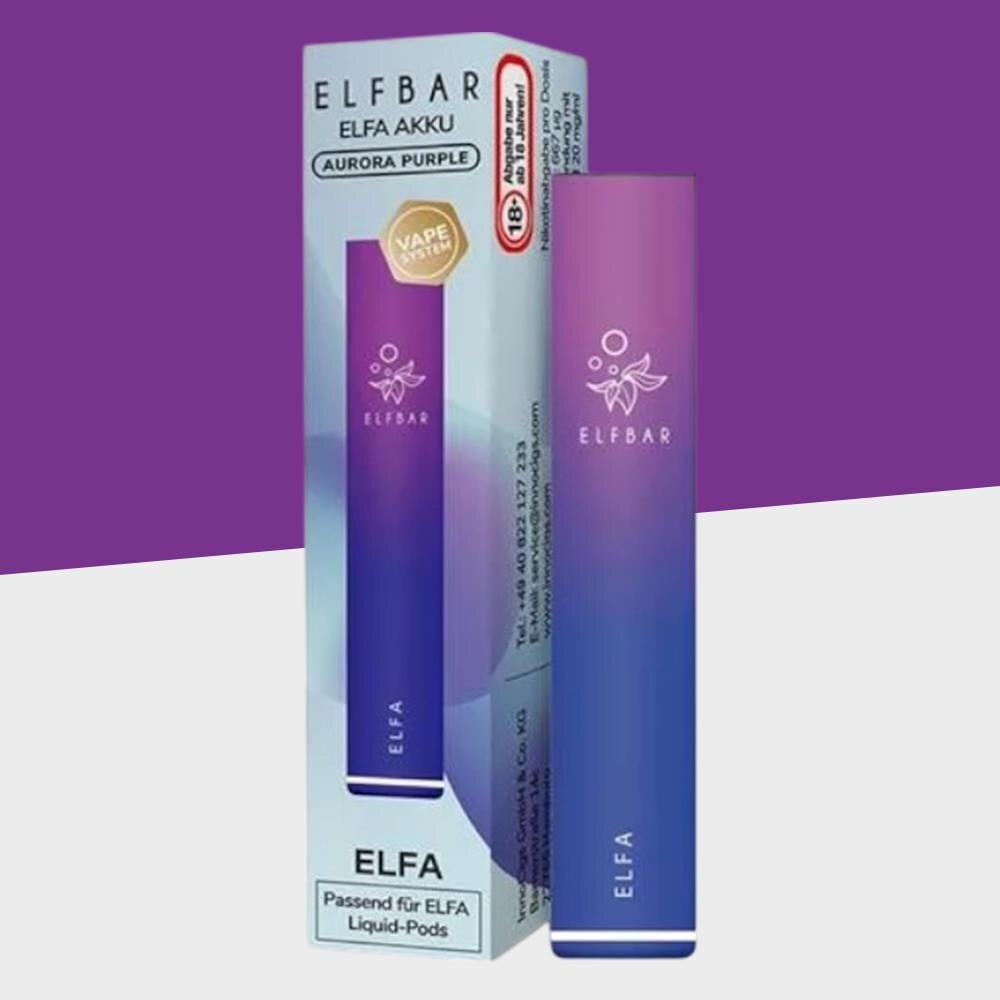 elfbar mit akku Elf Bar Elfa Akku 500mAh | Mehrweg Vape kaufen main image 1