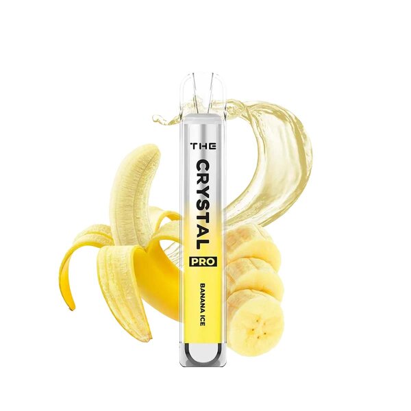 The Crystal Pro - Banana Ice - Einweg Vape