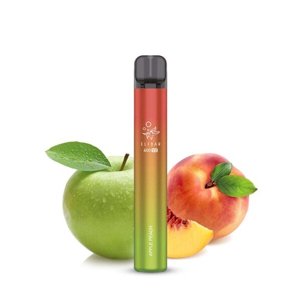Elfbar 600 V2 - Apple Peach - Disposable Vape