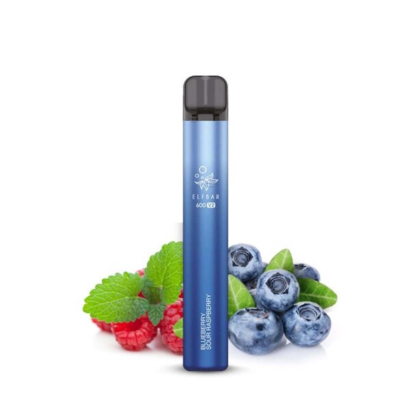 Elfbar 600 V2 - Blueberry Sour Raspberry - Einweg Vape