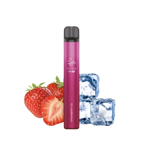 Elfbar 600 V2 - Strawberry Ice - Einweg Vape