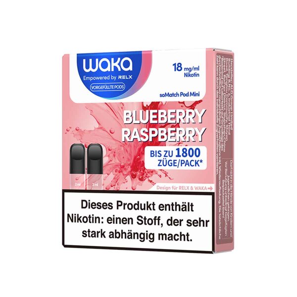 WAKA soMatch - Blueberry Raspberry - Pod (2er Pack)