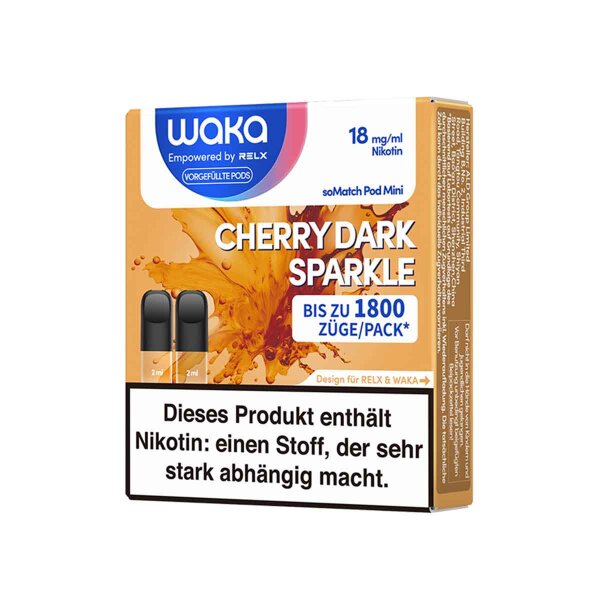 WAKA soMatch - Cherry Dark Sparkle - Pod (2er Pack)