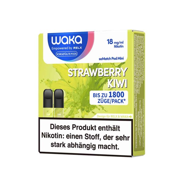 WAKA soMatch - Strawberry Kiwi - Pod (2er Pack)