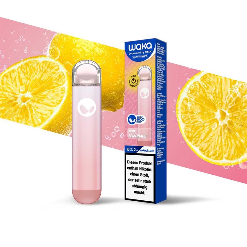 Waka soReal - Pink Lemonade - Disposable Vape