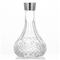 Aladin Shisha MVP 470 Ersatzglas - Flower Clear