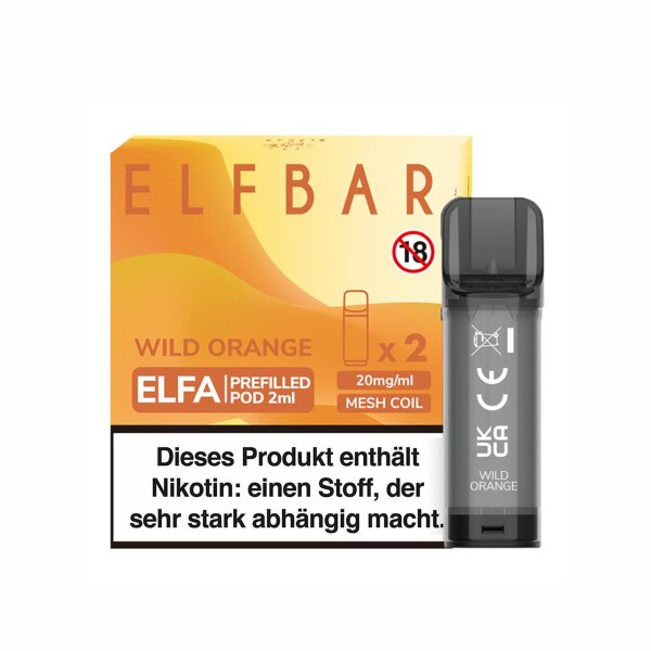 ELFA by Elfbar - Orange - Pod (Pack of 2)
