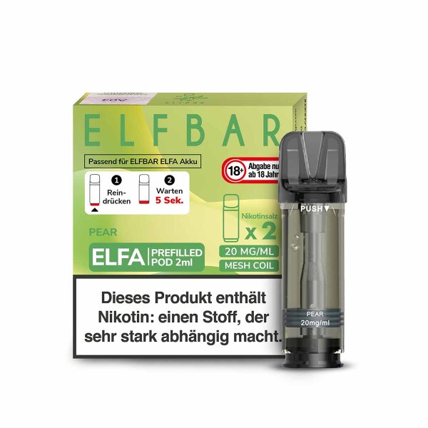 ELFA by Elfbar - Pear - Pod (Pack of 2)