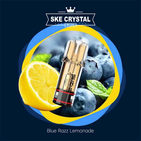 SKE Crystal Plus - Blue Razz Lemonade - Pod (2er Pack)