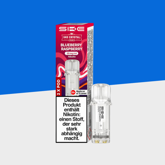 SKE Crystal Plus - Blueberry Raspberry - Pod (2er Pack)