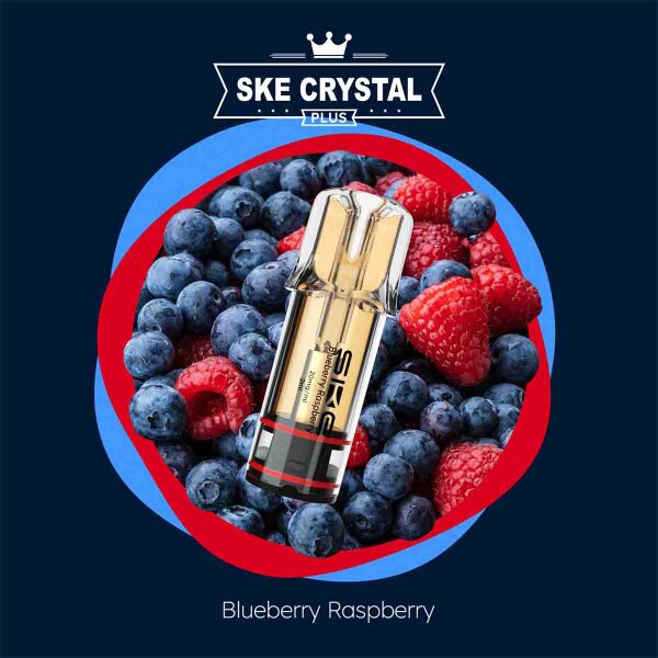 SKE Crystal Plus - Blueberry Raspberry - Pod (Pack of 2)