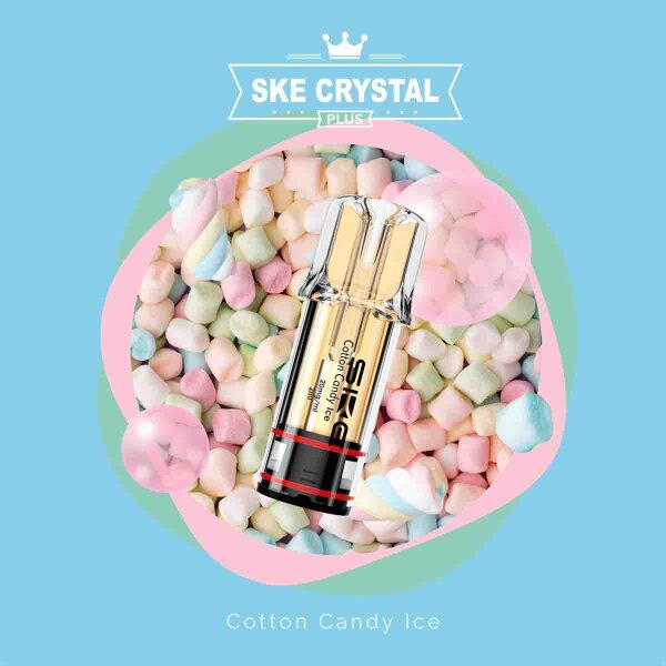 SKE Crystal Plus - Cotton Ice - Pod (2er Pack)