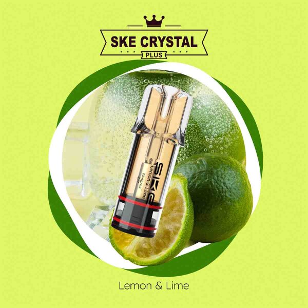 SKE Crystal Plus - Lemon & Lime - Pod (Pack of 2)