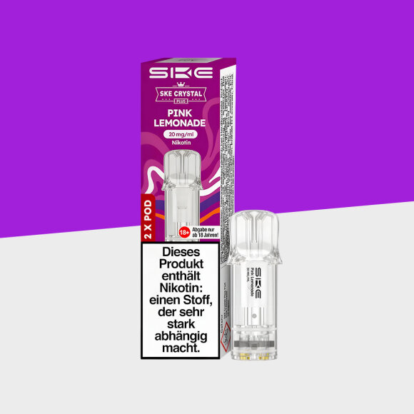 SKE Crystal Plus - Pink Lemonade - Pod (2er Pack)
