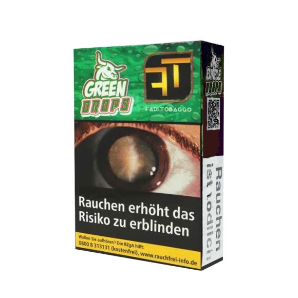 Fadi Tobaggo Tabak 20g - Green Drops