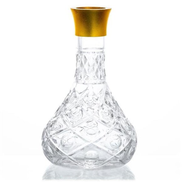 Aladin Shisha Alux - Admiral - Ersatzglas - Gold