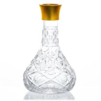 Aladin Shisha Alux - Admiral - Ersatzglas - Gold