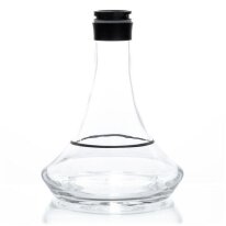 Aladin Shisha Alux - M3 - Ersatzglas - Schwarz