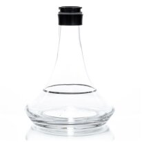 Aladin Shisha Alux - M3 - Ersatzglas - Silber