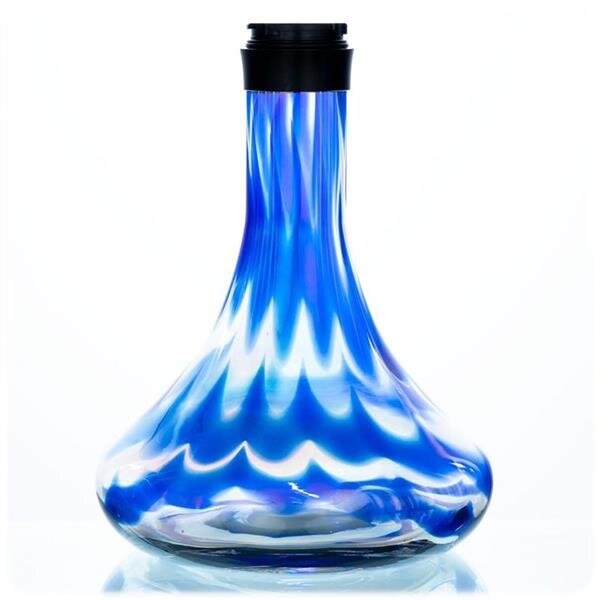 Aladin Shisha Alux - M4 - Ersatzglas - Blau