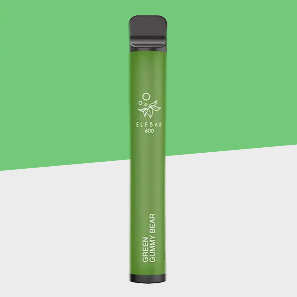 Elfbar 600 - Green Apple / Green Gummy Bear