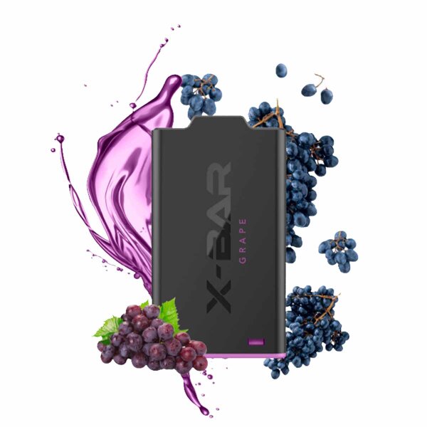 X-BAR Shisha - Grape - Pod