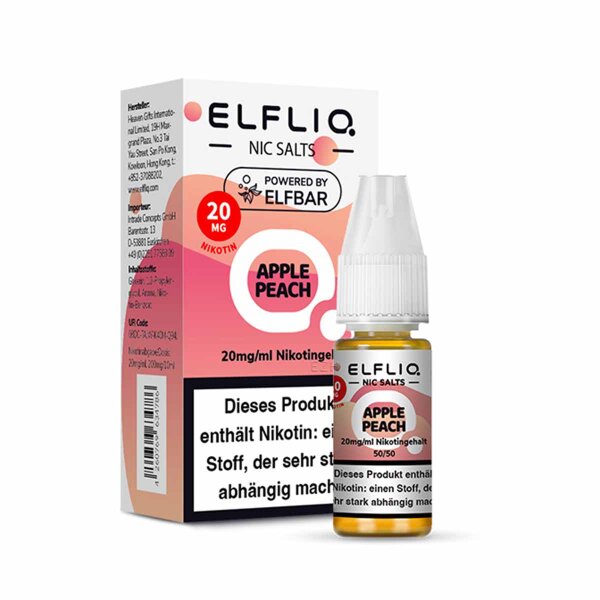 Elfliq by Elfbar - Apple Peach 10 mg - E-Liquid