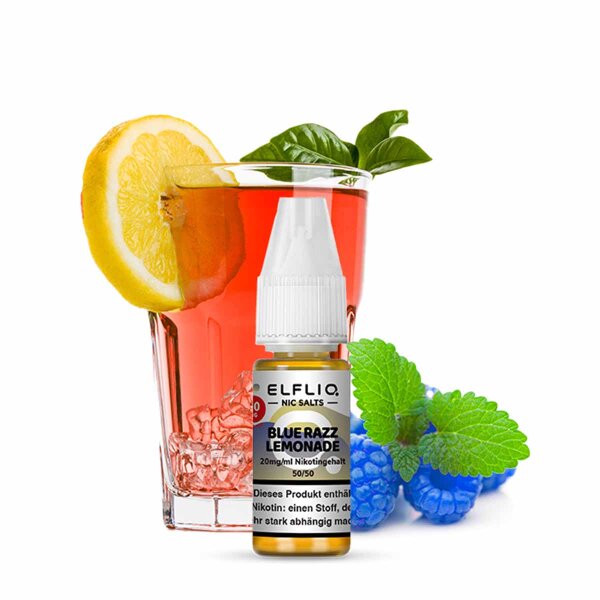 Elfliq by Elfbar - Blue Razz Lemonade 10 mg - E-Liquid