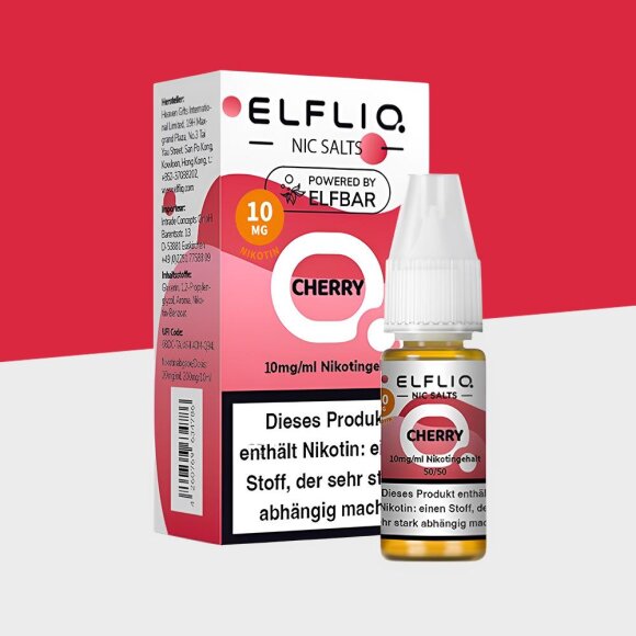 Elfliq by Elfbar - Cherry 10mg/ml - E-Liquid