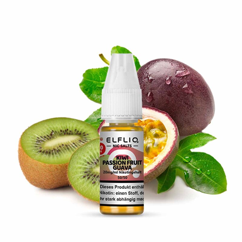 Elfliq by Elfbar - Kiwi Passion Fruit Guava 20 mg - E-Liquid