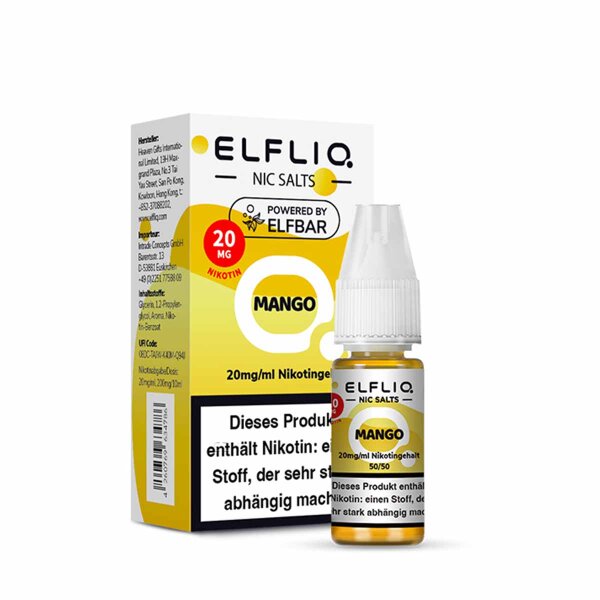 Elfliq by Elfbar - Mango 10 mg - E-Liquid