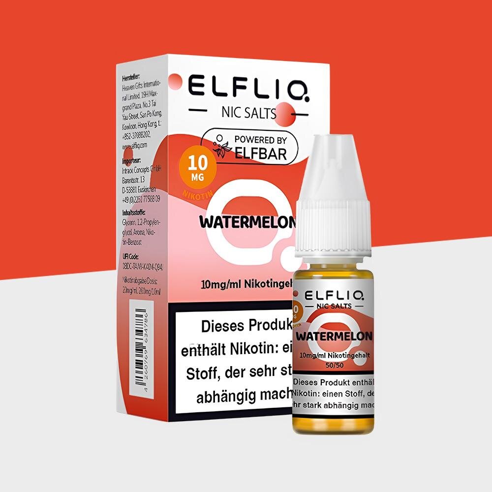 ELFLIQ by Elfbar Watermelon 10 mg ELiquid günstig online kaufen, 7,99