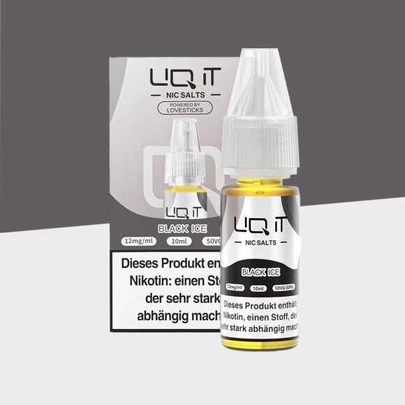 Lovesticks LIQ IT - Black Ice 12mg/ml - E-Liquid