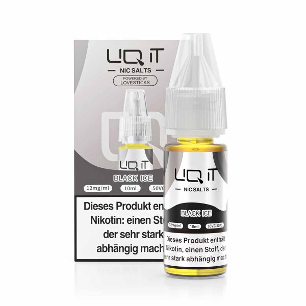 Lovesticks LIQ IT - Black Ice 12 mg - Vape Juice