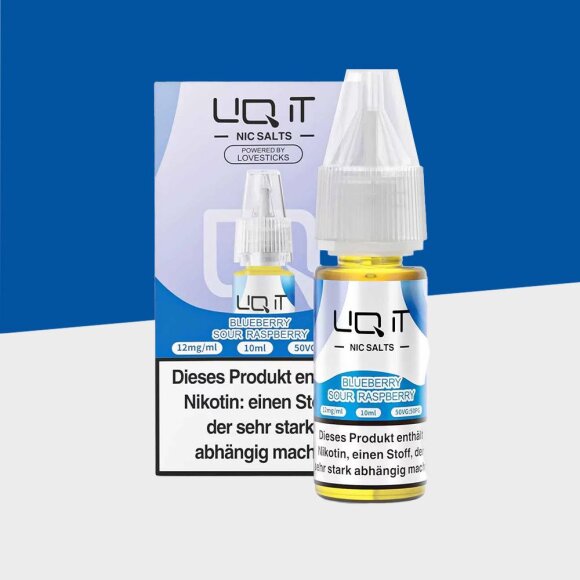 Lovesticks LIQ IT - Blueberry Sour Raspberry 12mg/ml - E-Liquid