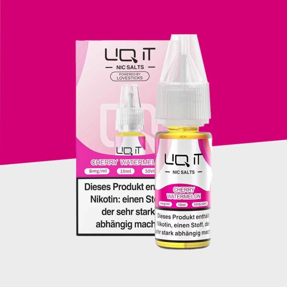 Lovesticks LIQ IT - Cherry Watermelon 6mg/ml - E-Liquid