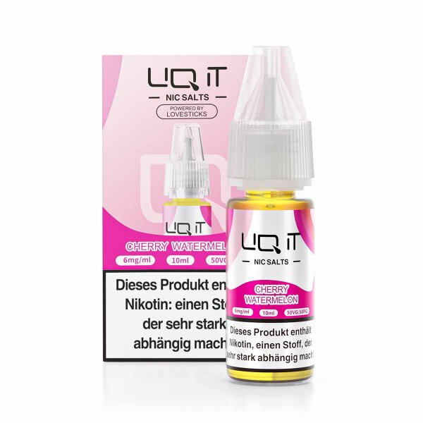 Lovesticks LIQ IT - Cherry Watermelon 6 mg - E-Liquid