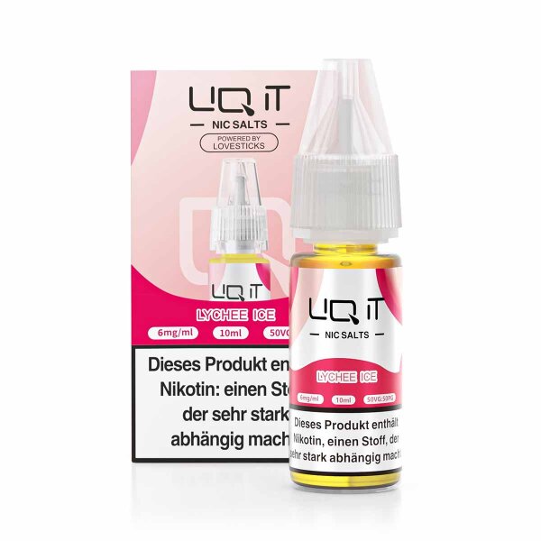 Lovesticks LIQ IT - Lychee Ice 6 mg - E-Liquid