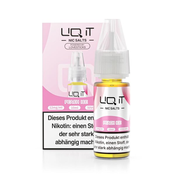 Lovesticks LIQ IT - Peach Ice 12 mg - E-Liquid