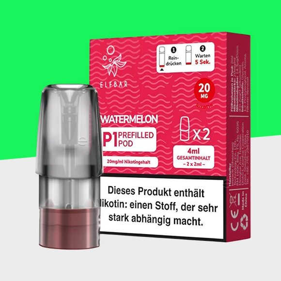 Mate 500 by Elfbar - Watermelon - Pod (2er Pack)