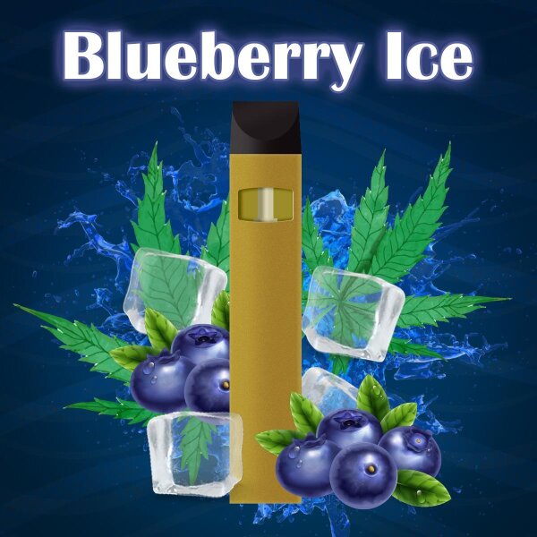 MOODLY HHC - Blueberry Ice - Einweg Vape
