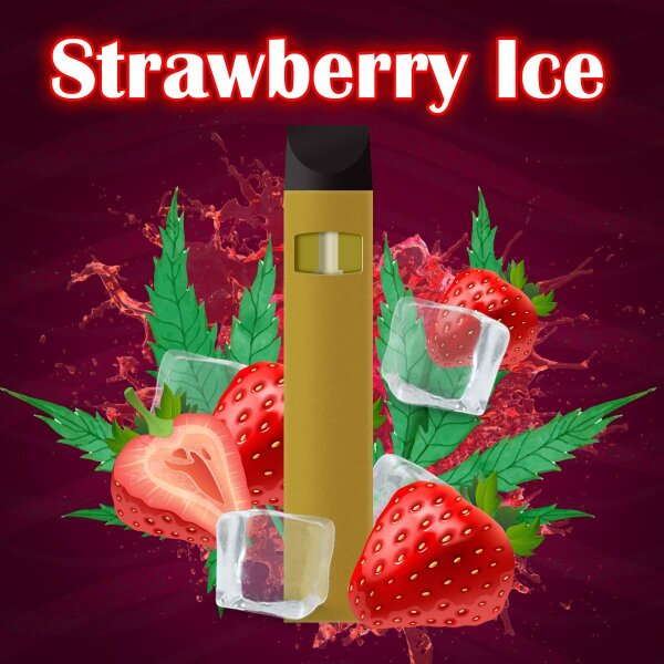 MOODLY HHC - Strawberry Ice - Einweg Vape