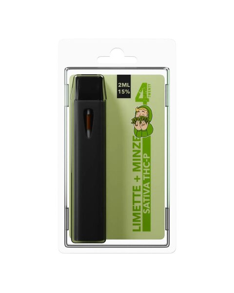 4TWENTY THC-P Vape 15% Light Line - Limette + Minze