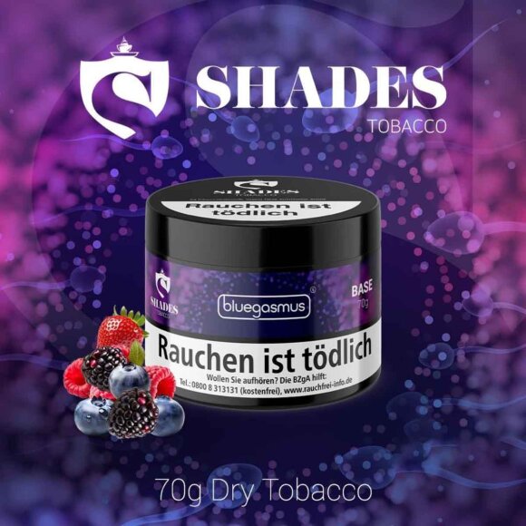 Shades Tabak 70g - Bluegasmus