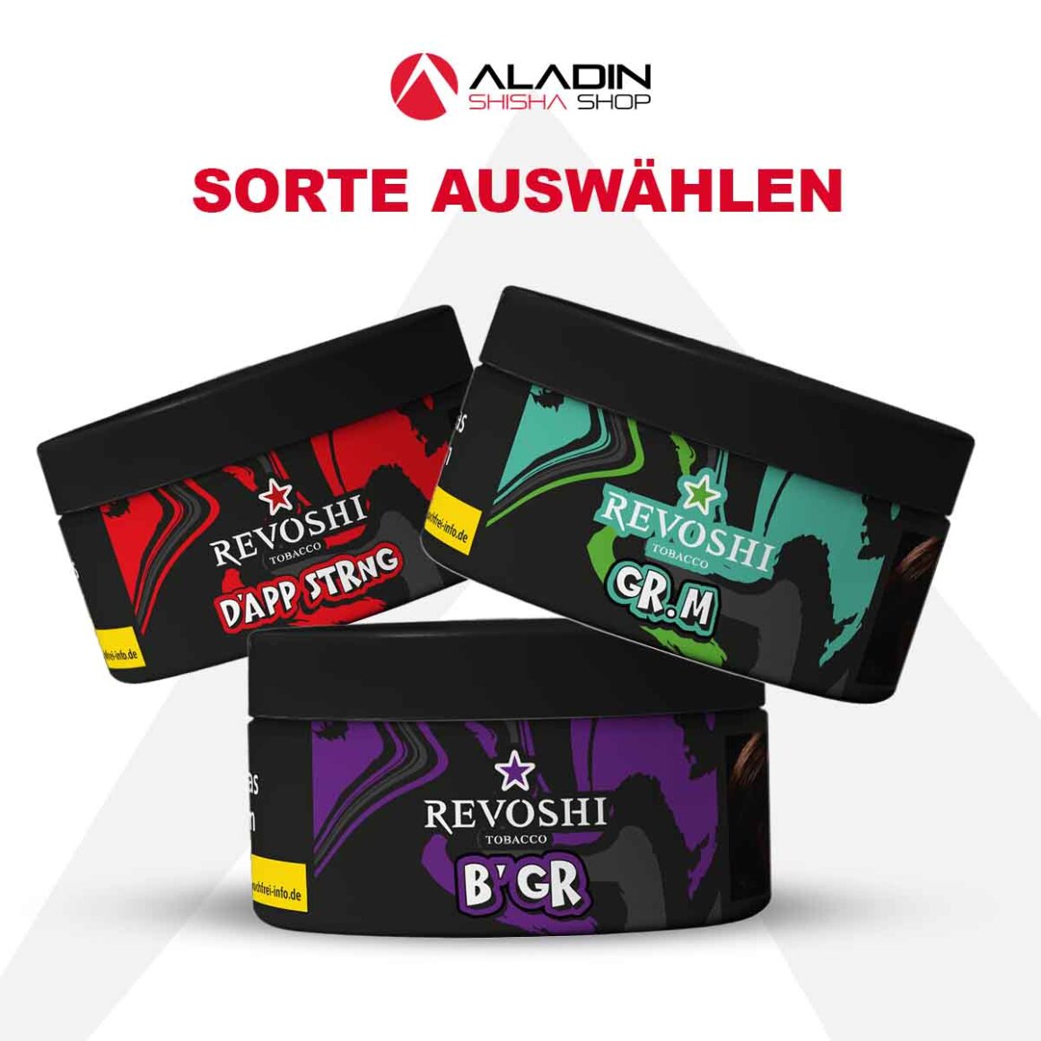 revoshi tobacco - GR.M - 20 g | Buy all new flavors cheaply online Revoshi Tabak 25g | Online