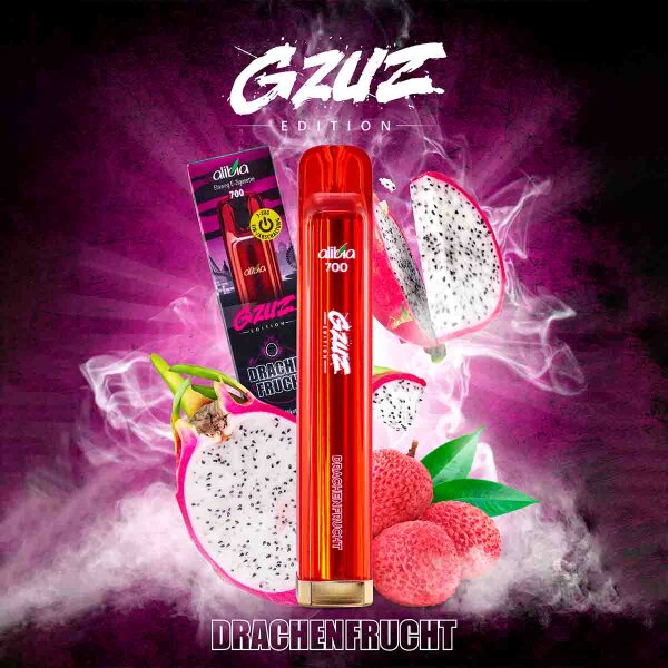 GZUZ V2 - Drachenfrucht Lychee - Diposable Vape