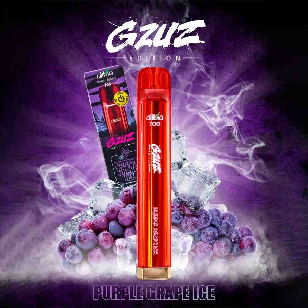 GZUZ V2 - Purple Grape Ice - Diposable Vape