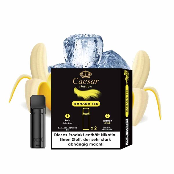 Caesar Shadow - Banana Ice - Pod (Pack of 2)