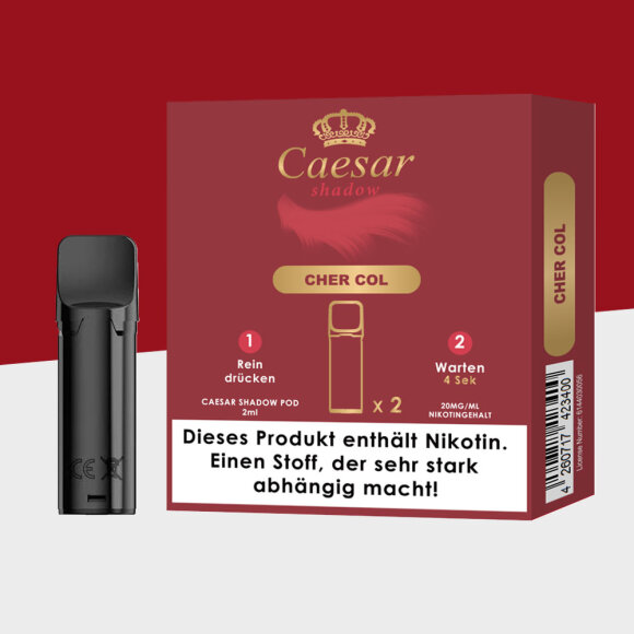 Caesar Shadow - Cherry Cola - Pod (2er Pack)
