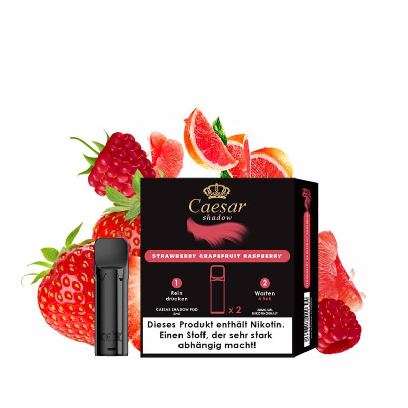 Caesar Shadow - Strawberry Grapefruit Raspberry - Pod (2er Pack)
